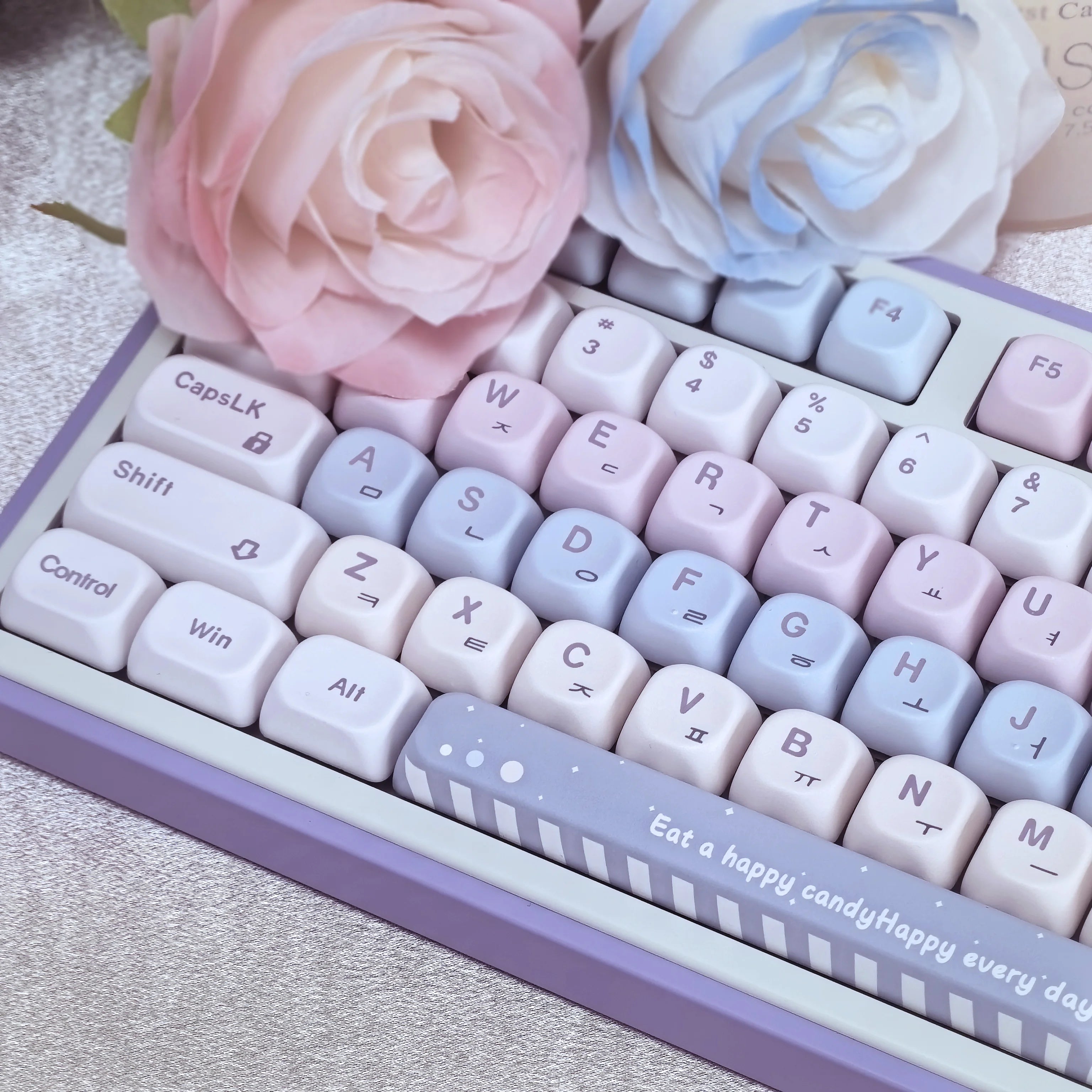 Keycaps Candy Colorées - Vue principale